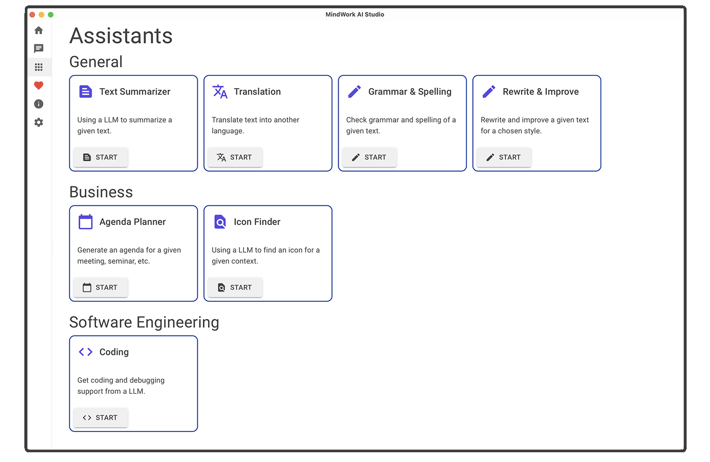 MindWork AI Studio - Assistants